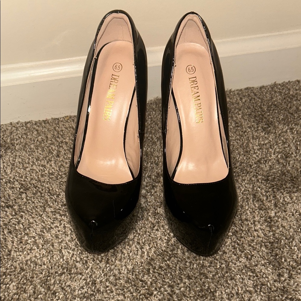 Black heels